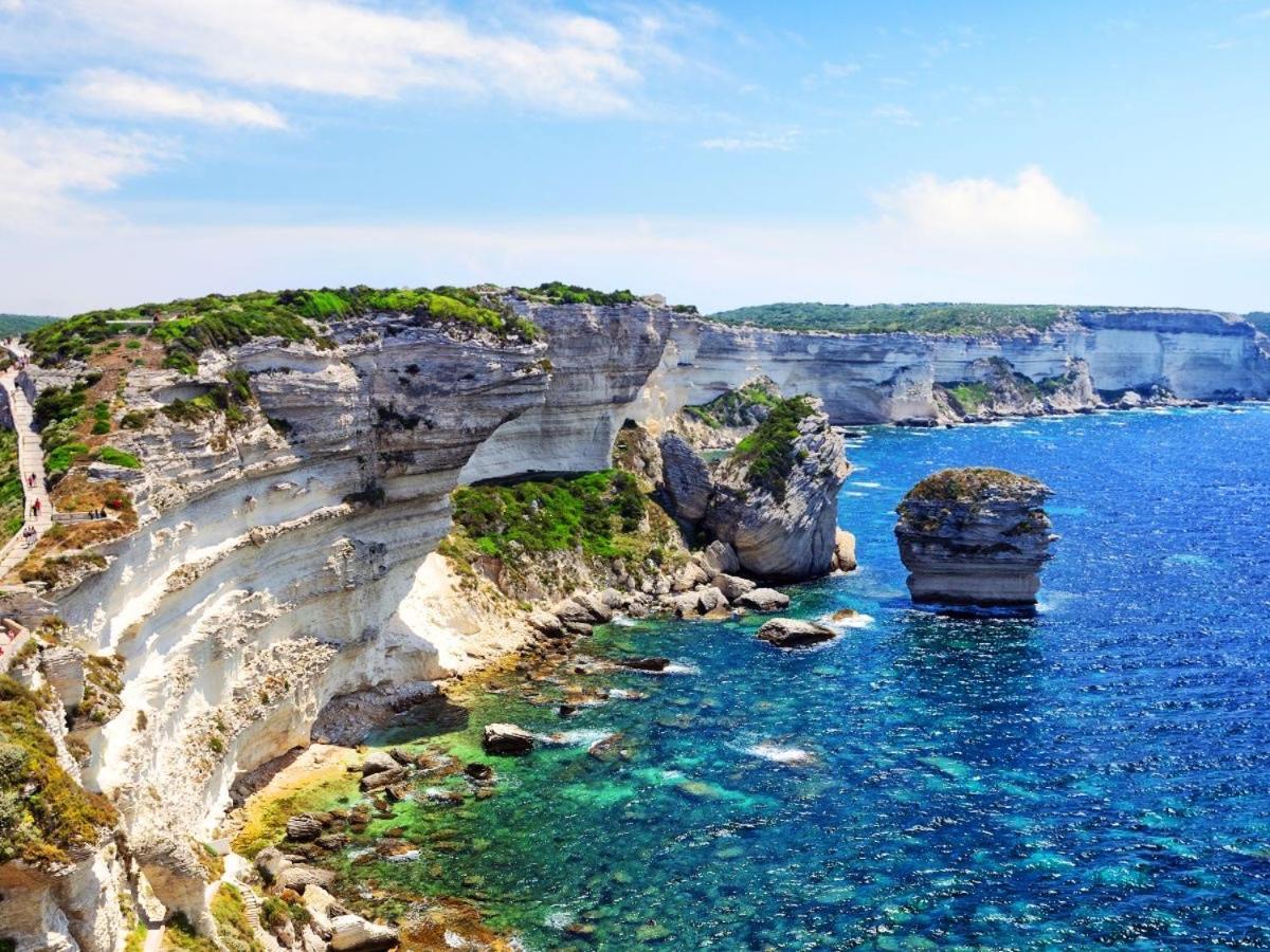 Magnifique T3 Les Hauts Du Port Bonifacio 외부 사진